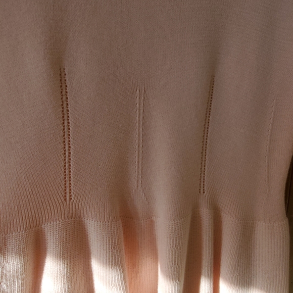 CeCe Knit top with studded neckline - Picture 4 of 4